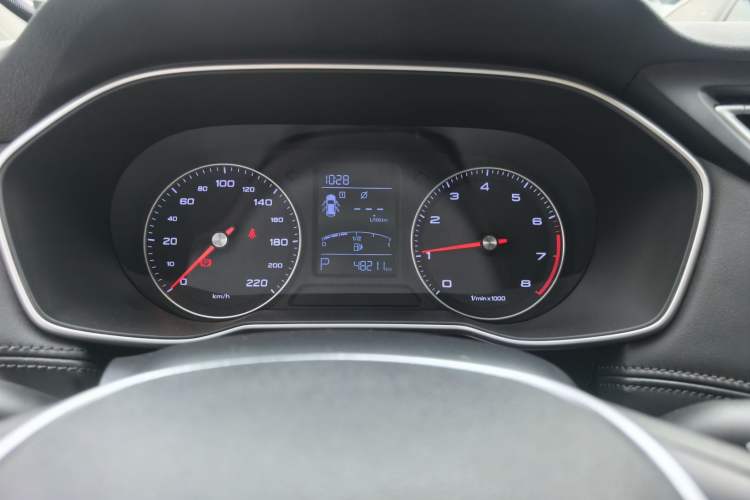 Used Roewe RX3 2018 1.6L CVT Flagship Edition Odometer Close Up