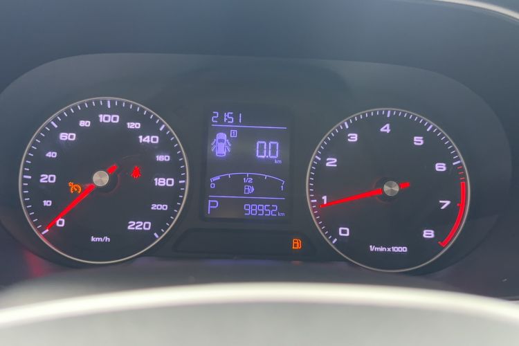 Used Roewe RX3 2018 1.6L CVT Flagship Edition Odometer Close Up