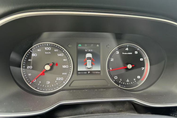 Used Roewe RX3 2018 18T Automatic Internet ZhiZun Edition Odometer Close Up