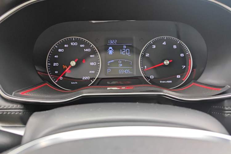 Used Roewe RX3 2018 1.6L CVT Internet Smart Edition Odometer Close Up