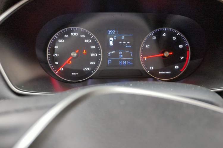 Used Roewe RX3 2018 1.6L CVT Flagship Edition Odometer Close Up