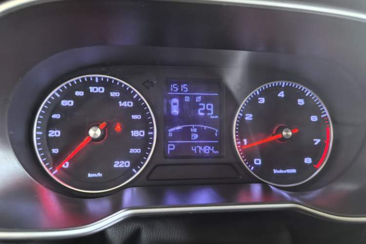 Used Roewe RX3 2018 1.6L CVT Flagship Edition Odometer Close Up