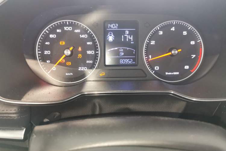 Used Roewe RX3 2018 1.6L CVT Internet Smart Edition Odometer Close Up
