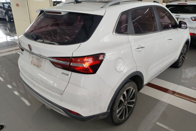 Used Roewe RX3 2018 1.6L Manual Flagship Edition Rear Right 45 Deg
