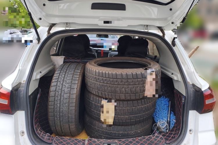 Used Roewe RX3 2018 1.6L Manual Flagship Edition Trunk