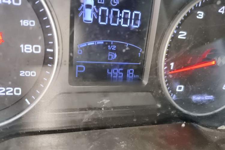 Used Roewe RX3 2018 1.6L CVT Flagship Edition Odometer Close Up