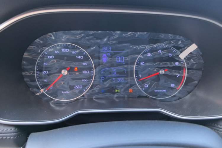 Used Roewe RX3 2020 1.6L CVT 4G Connected Ultra-Cool Flagship Edition Instrument Cluster