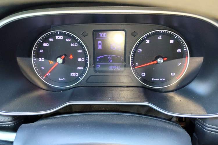 Used Roewe RX3 2020 1.6L CVT 4G Connected Ultra-Fun Elite Edition Instrument Cluster