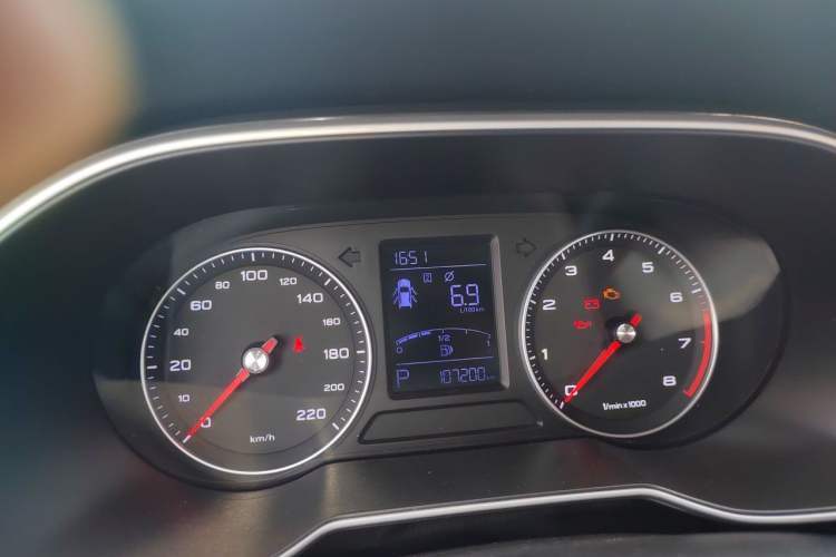 Used Roewe RX3 2020 1.6L CVT 4G Connected Ultra-Cool Flagship Edition Instrument Cluster