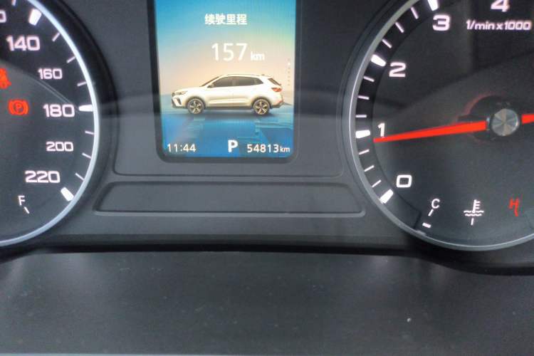 Used Roewe RX3 2021 PRO 1.6L CVT Elite Model Odometer Close Up