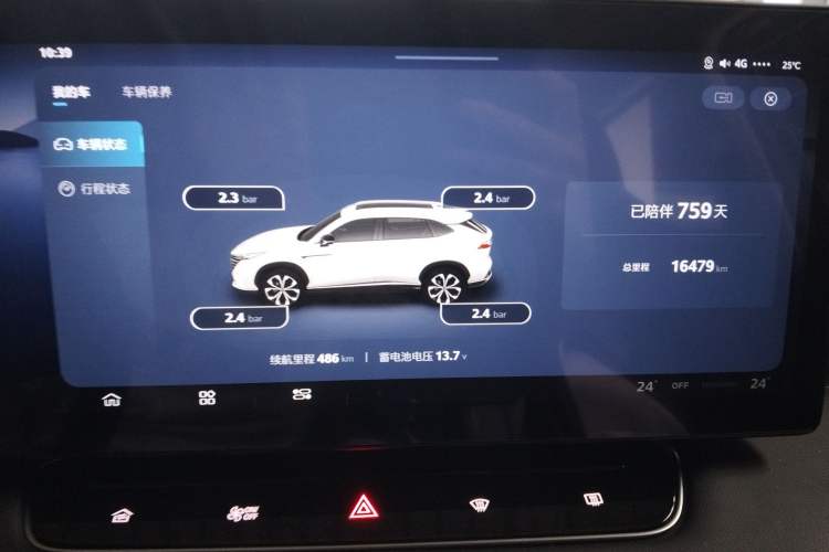 Used Roewe RX5 2023 1.5T Luxury Sliding-Screen Version Instrument Cluster