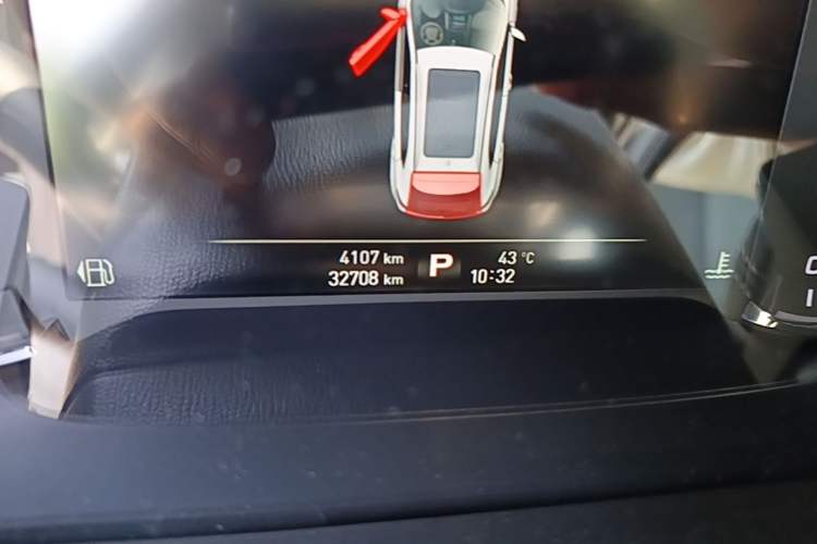 Used Roewe RX5 2016 30T Four-Wheel Drive Automatic Internet Smart Luxury Edition Odometer Close Up