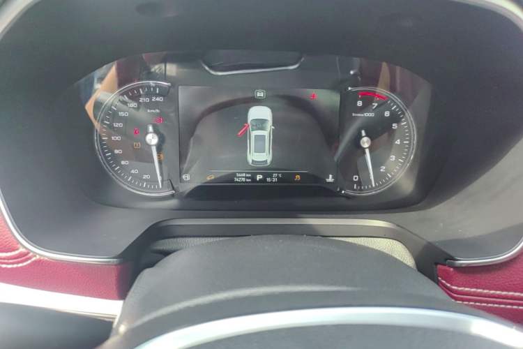 Used Roewe RX5 2016 30T Four-Wheel Drive Automatic Internet Smart Luxury Edition Instrument Cluster
