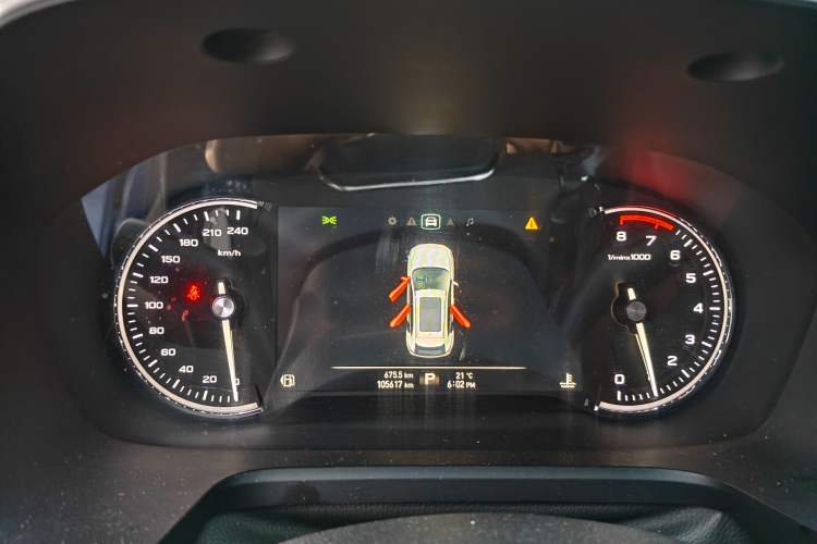 Used Roewe RX5 2016 30T Four-Wheel Drive Automatic Internet Smart Luxury Edition Instrument Cluster