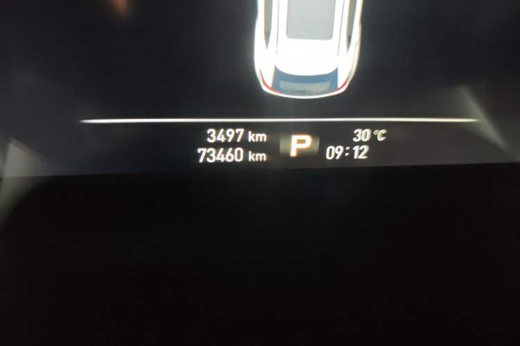 Used Roewe RX5 2016 30T Two-Wheel Drive Automatic Internet Smart Edition Odometer Close Up
