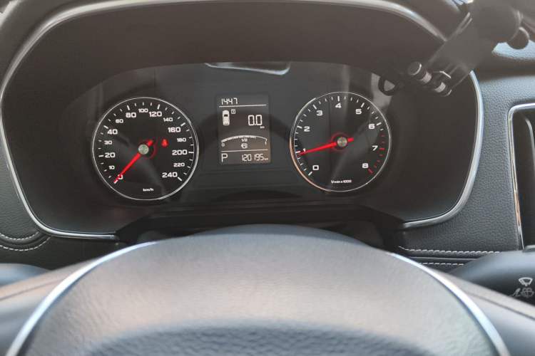 Used Roewe RX5 2016 20T Two-Wheel Drive Automatic Flagship Edition Odometer Close Up