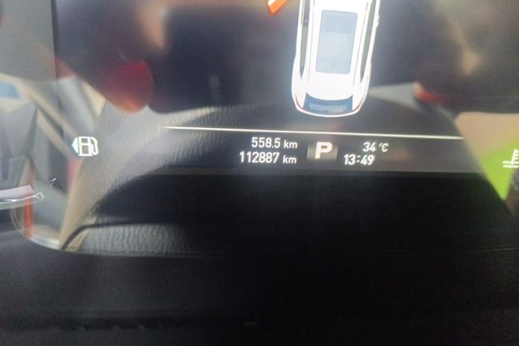Used Roewe RX5 2016 30T Four-Wheel Drive Automatic Internet Smart Luxury Edition Odometer Close Up