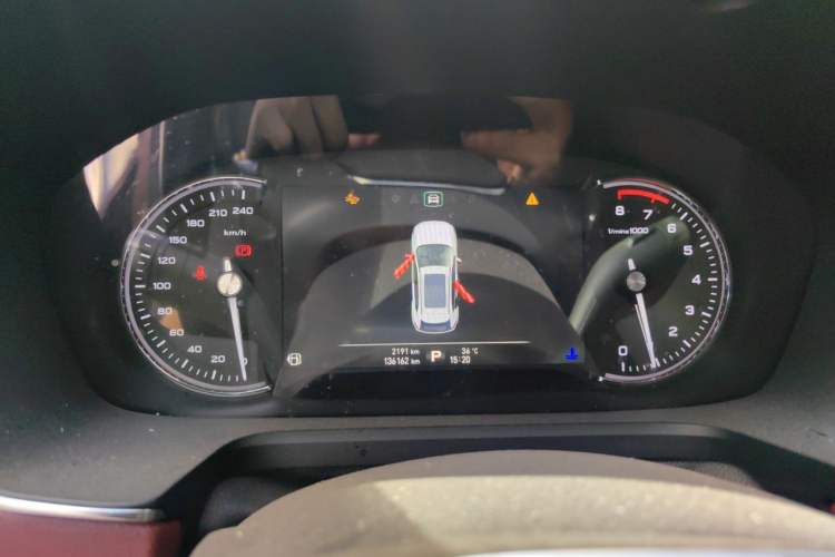 Used Roewe RX5 2016 30T Four-Wheel Drive Automatic Internet Smart Luxury Edition Instrument Cluster