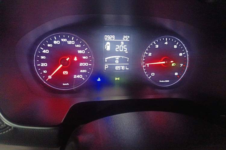Used Roewe RX5 2016 20T Two-Wheel Drive Automatic Internet Smart Edition Odometer Close Up
