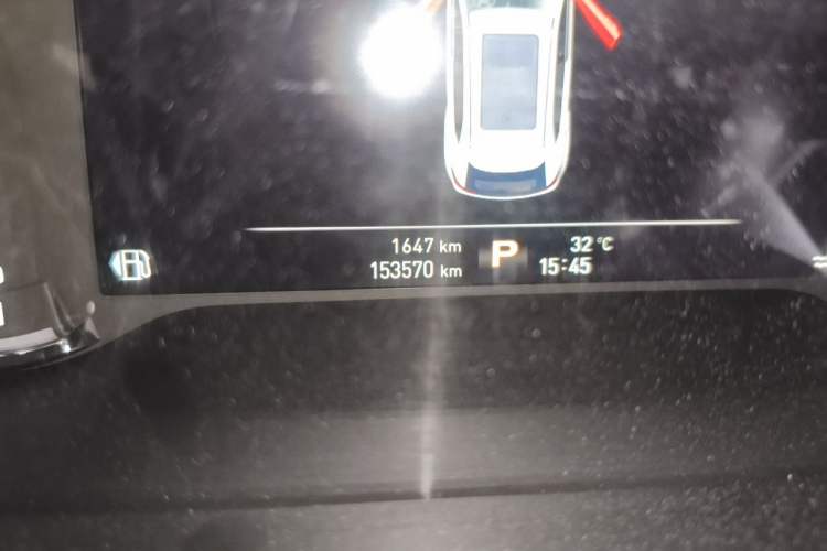 Used Roewe RX5 2016 30T Four-Wheel Drive Automatic Internet Smart Luxury Edition Odometer Close Up