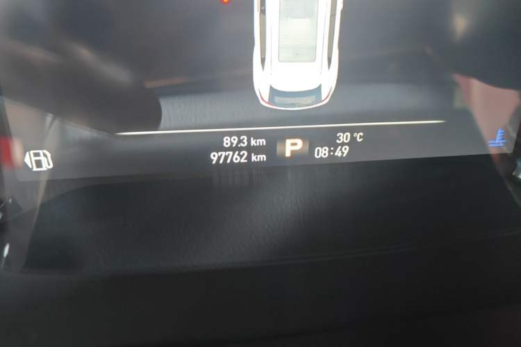 Used Roewe RX5 2016 30T Four-Wheel Drive Automatic Internet Smart Luxury Edition Odometer Close Up
