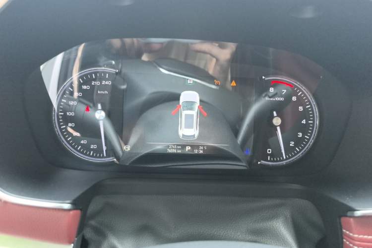 Used Roewe RX5 2016 30T Four-Wheel Drive Automatic Internet Smart Luxury Edition Instrument Cluster