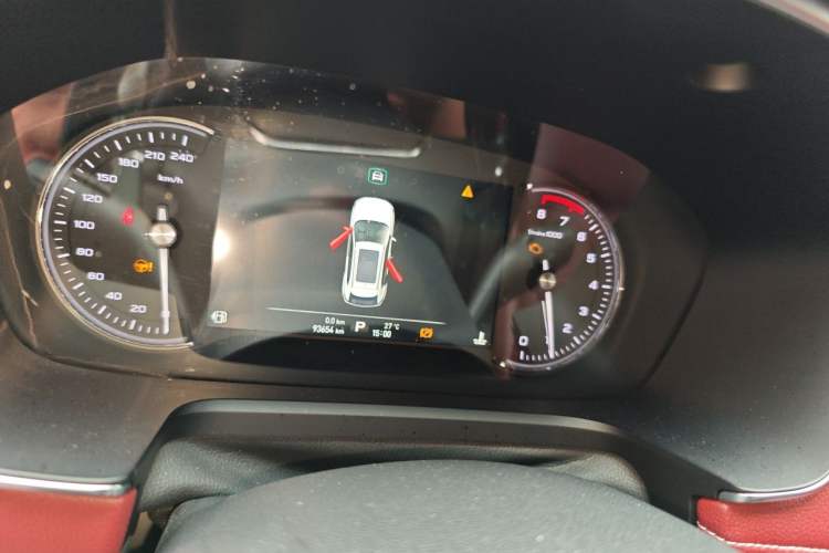 Used Roewe RX5 2016 30T Four-Wheel Drive Automatic Internet Smart Luxury Edition Instrument Cluster