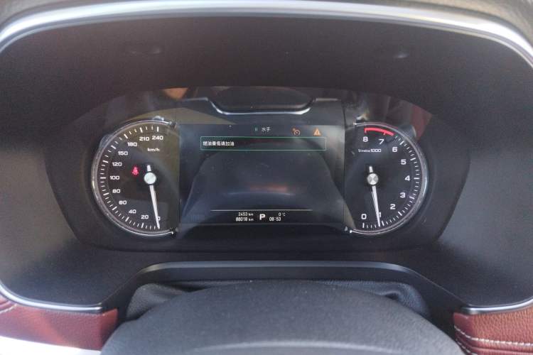 Used Roewe RX5 2016 30T Four-Wheel Drive Automatic Internet Smart Luxury Edition Instrument Cluster