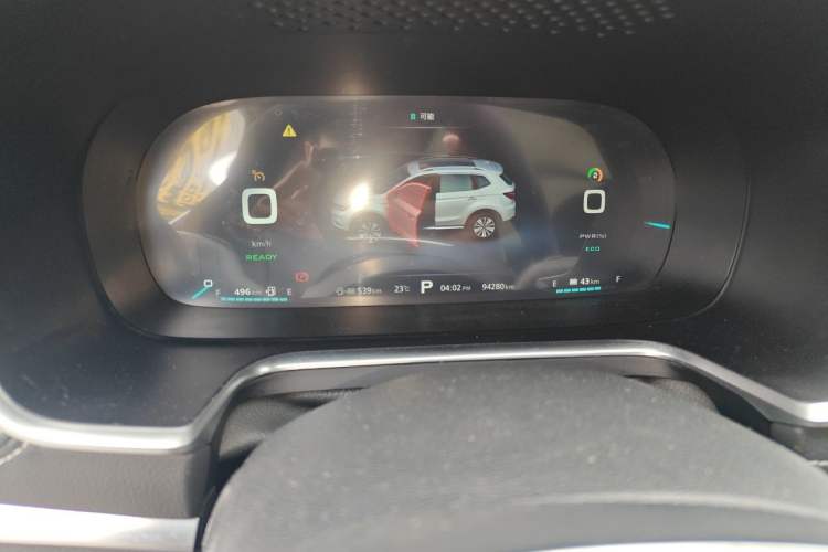 Used Roewe RX5 2017 20T Two-Wheel Drive Automatic Internet Elite Edition Odometer Close Up