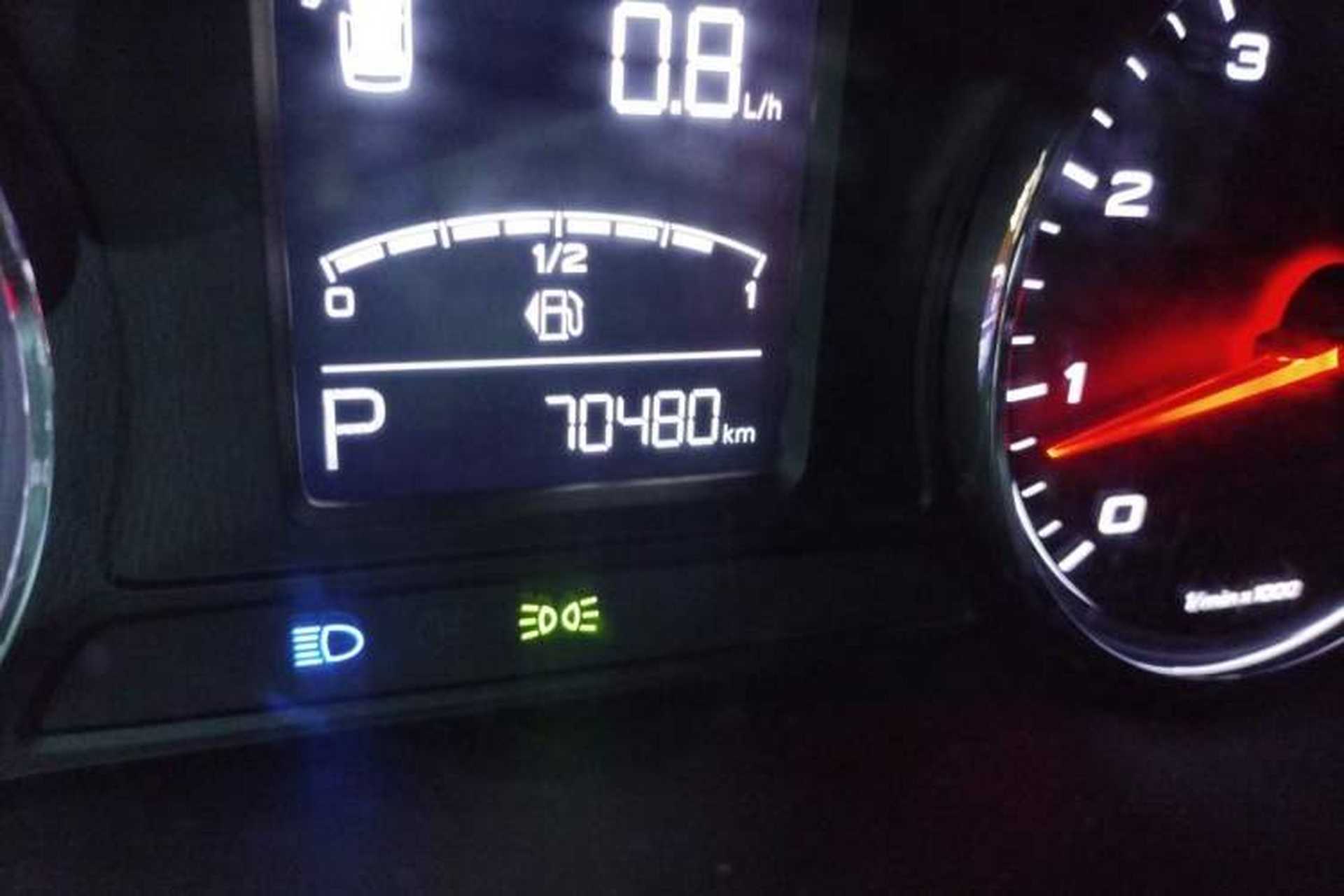 Used Roewe RX5 2018 20T Two-Wheel Drive Automatic Flagship Edition Odometer Close Up