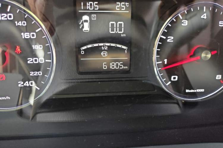 Used Roewe RX5 2018 20T Two-Wheel Drive Manual Internet Smart Edition Odometer Close Up