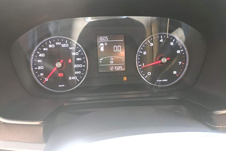 Used Roewe RX5 2018 20T Two-Wheel Drive Manual Flagship Edition Odometer Close Up
