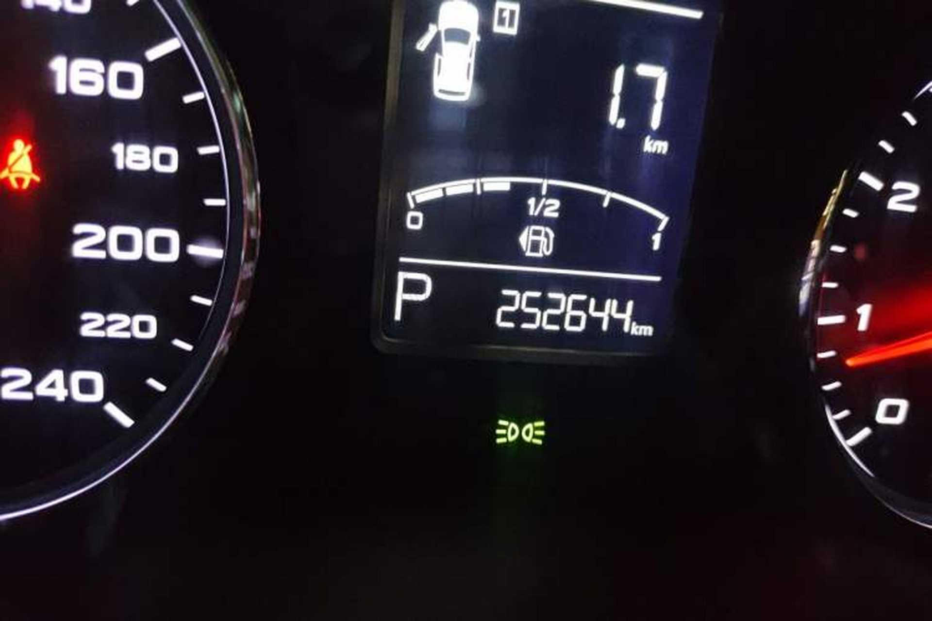 Used Roewe RX5 2018 20T Two-Wheel Drive Automatic Flagship Edition Odometer Close Up