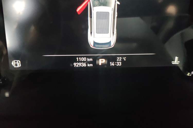Used Roewe RX5 2018 20T Two-Wheel Drive Automatic Internet Smart Luxury Edition Odometer Close Up