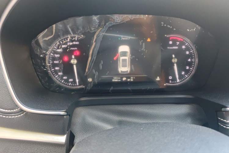 Used Roewe RX5 2018 20T Two-Wheel Drive Automatic Internet Smart Luxury Edition Odometer Close Up