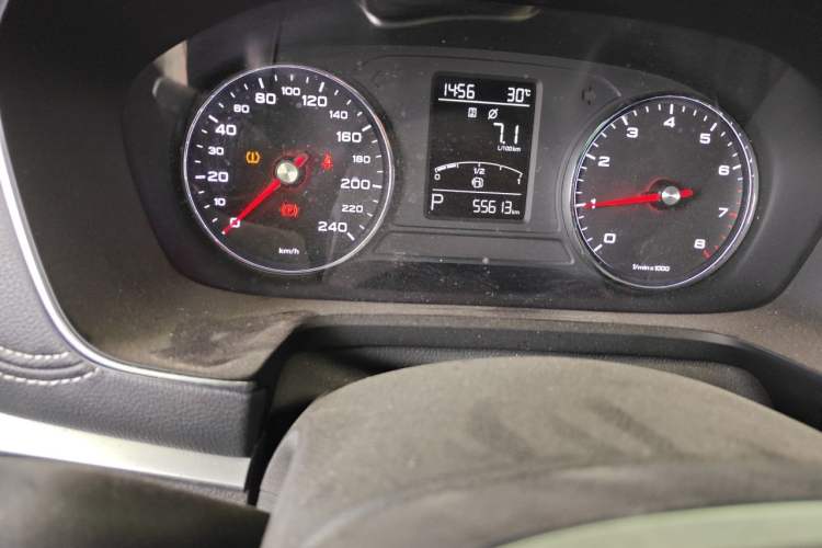 Used Roewe RX5 2018 20T Two-Wheel Drive Automatic Internet Smart Edition Odometer Close Up