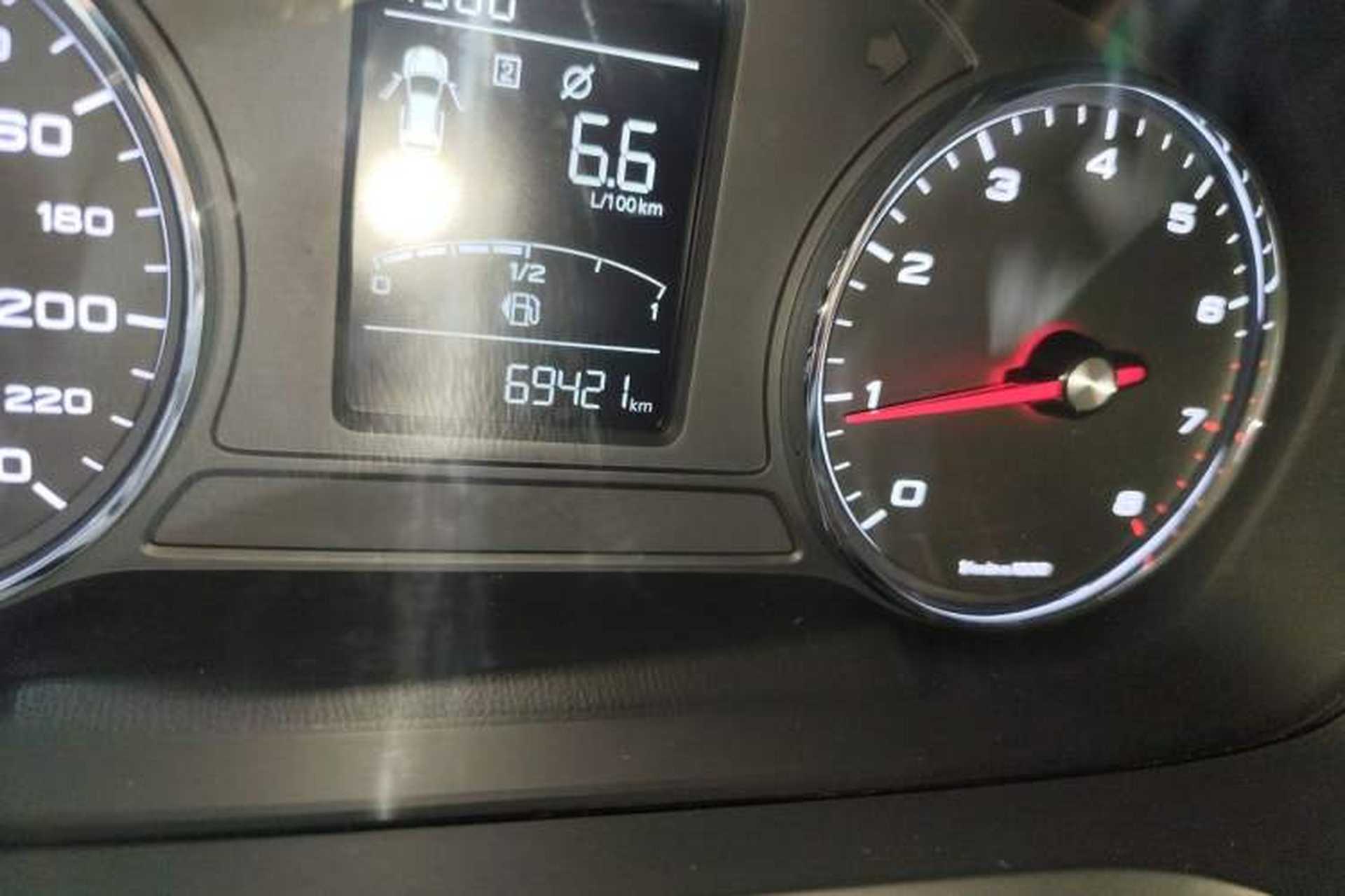 Used Roewe RX5 2018 20T Two-Wheel Drive Manual Flagship Edition Odometer Close Up