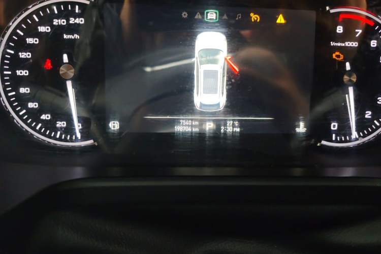 Used Roewe RX5 2019 30T Two-Wheel Drive Automatic Ali SmartConnect Platinum Edition Odometer Close Up