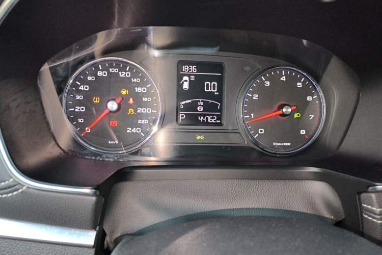 Used Roewe RX5 2019 20T Two-Wheel Drive Automatic 4G Connected Platinum Edition Odometer Close Up