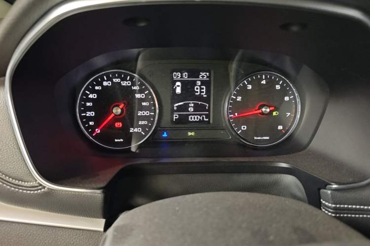 Used Roewe RX5 2019 20T Two-Wheel Drive Automatic Ali Smart Connectivity Platinum Edition Odometer Close Up