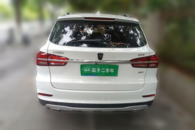 Used Roewe RX5 2019 20T Two-Wheel Drive Automatic 4G Connected Platinum Edition Rear
