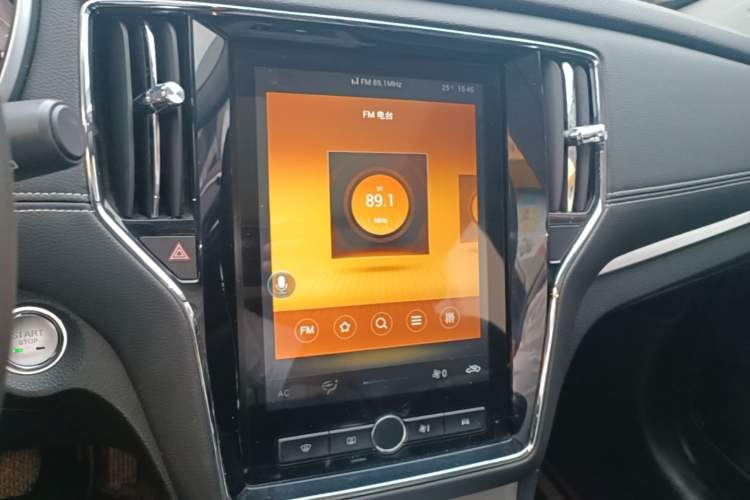 Used Roewe RX5 2020 20T Automatic 4G Connect Superior Flagship Edition Audio And AC Panel
