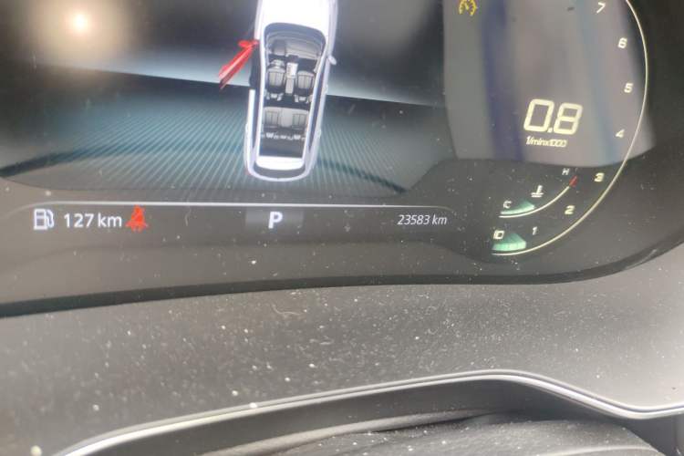 Used Roewe RX5 2020 PLUS 300TGI Automatic Ali National Trend Flagship Edition Odometer Close Up