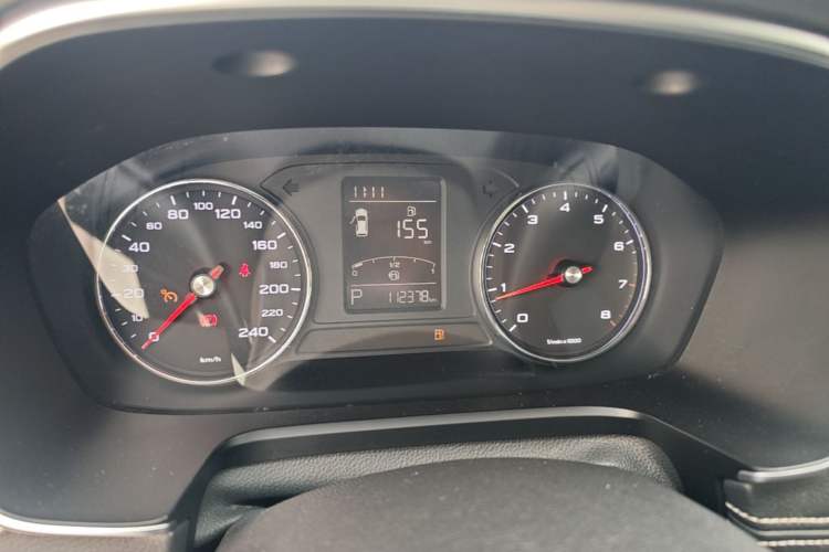 Used Roewe RX5 2020 20T Automatic 4G Connected Million-Dollar Flagship Edition Instrument Cluster