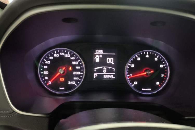 Used Roewe RX5 2020 20T Automatic 4G Connected Million Edition Odometer Close Up
