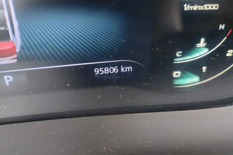 Used Roewe RX5 2020 PLUS 300TGI Automatic Ali National Trend Flagship Edition Odometer Close Up