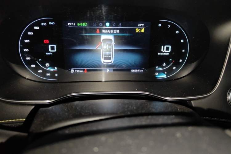 Used Roewe RX5 2020 PLUS 300TGI Automatic Ali National Style Ronglin Edition Odometer Close Up