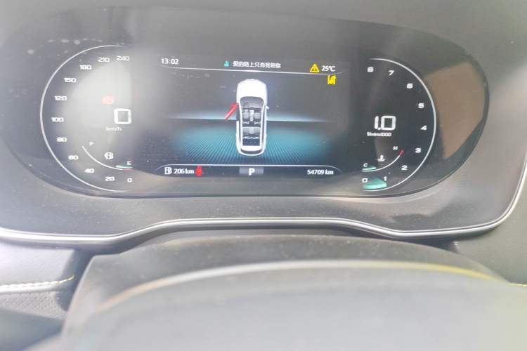 Used Roewe RX5 2020 PLUS 300TGI Automatic Ali National Style Ronglin Edition Odometer Close Up