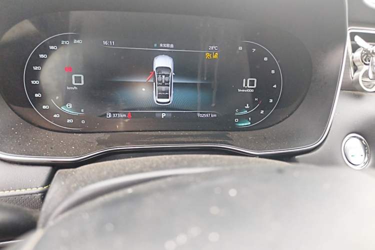 Used Roewe RX5 2020 PLUS 300TGI Automatic Ali National Style Ronglin Edition Odometer Close Up