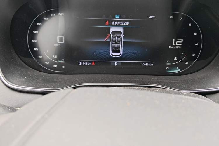 Used Roewe RX5 2020 PLUS 300TGI Automatic Ali National Trend Flagship Edition Odometer Close Up